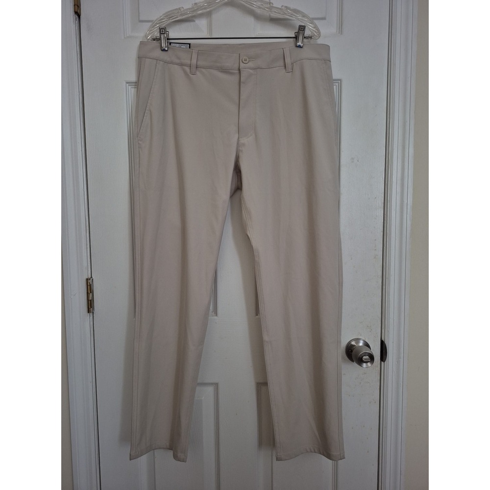 FootJoy Cotton Twill Stretch 5 Pocket Performance Stone Golf Pants 36W x 30L